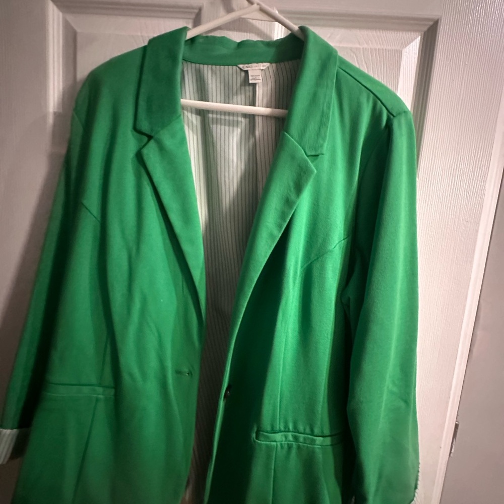 Cato Vibrant Green Blazer